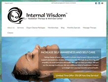 Tablet Screenshot of internalwisdom.com